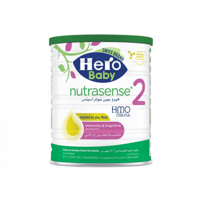 HERO BABY MILK NUTRASENSE STAGE 2 FROM 6 TO 12 MONTHS 400 GM